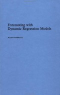 Forecasting with dynamic regression models