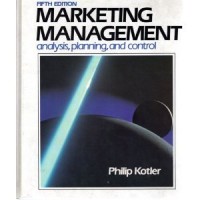 Marketing management : analysis, planning, and control