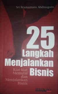 25 langkah menjalankan bisnis