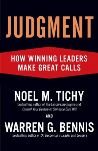 Judgment : how winning leaders make great calls