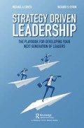 Strategy Driven Leadership: The Playbook for Developing Your Next Generation of Leaders