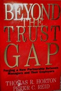 Beyond the trust gap