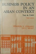 Business policy in Asian context : text & cases