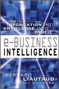 E-Business intelligence : turning information into knowledge into profit