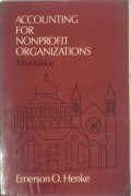 Accounting for nonprofit organizations