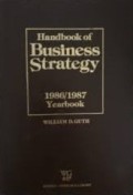 Handbook of business strategy 1986/1987 yearbook