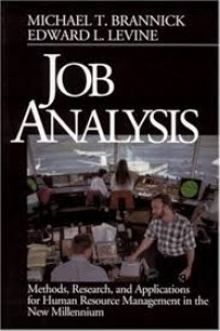 Job analysis : methods, research, and applications for human resource management in the new millennium