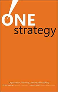 One strategy : organization, planning, and decision making