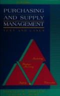 Purchasing and supply management : text and cases