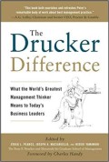 The Drucker difference : what the world's greatest management thinker means to today's business leaders