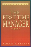 The First-time manager