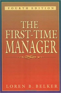 The First-time manager