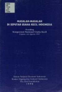 Masalah-masalah di seputar usaha kecil Indonesia