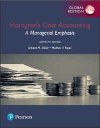 Cost accounting : a managerial emphasis