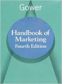 Handbook of marketing