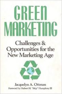 Green marketing: challenges & opportunities for thenew marketing age