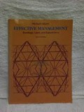 Effective management : readings, cases and experiences