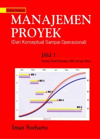 Manajemen proyek jilid 1  : konsep, studi kelayakan, dan jaringan kerja