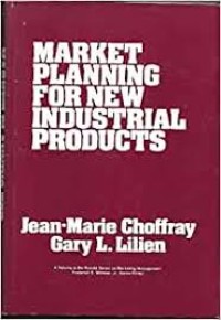 Market planning for new industrial products