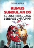 Rumus sundulan ds  : solusi imbal jasa berbasis ump/umkk