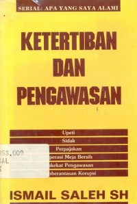 Ketertiban dan pengawasan