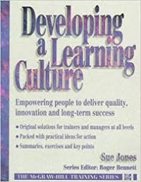 Developing a learning culture