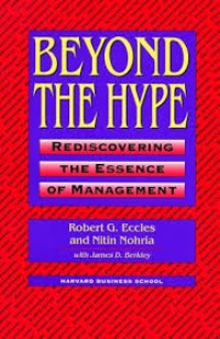 Image of Beyond the hype : rediscovering the essence of management