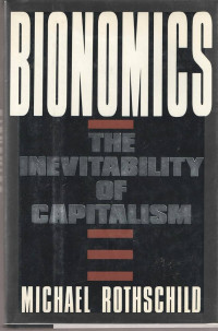 Image of Bionomics: the inevitability of capitalism