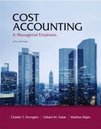 Image of Cost accounting  : a managerial emphasis