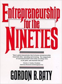 Image of Entrepreneurship for the nineties
