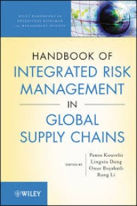 Image of Handbook of integrated risk management in global supply chains