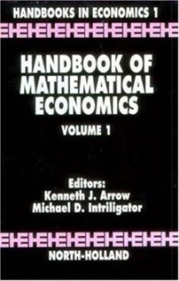 Image of Handbook of mathematical economics vol. I