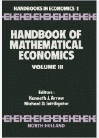 Image of Handbook of mathematical economics vol. III