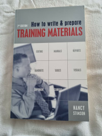 Image of How to write & prepare training materials
