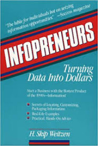 Image of Infopreneurs : turning data into dollars