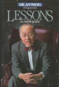 Image of Lessons an autobiography