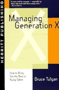 Image of Managing generation X
