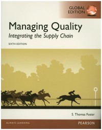 Image of Managing quality  : integrating the supply chain