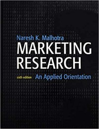 Image of Marketing research: an applied orientation