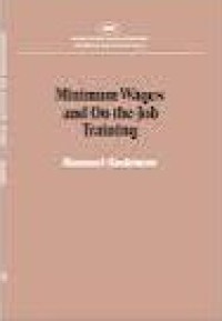 Image of Minimum wages and on the job training