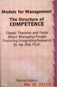 Image of Models for management : the structure of competence