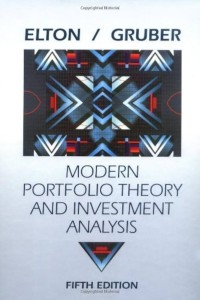 Image of Modern portfolio theory and investment analysis