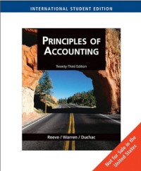 Image of Principles of accounting