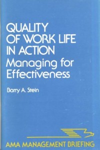 Image of Quality of work life in action : managing for effectiveness