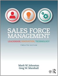 Image of Sales force management  : leadership, innovation, technology
