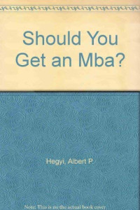 Image of Should you get on MBA