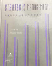 Image of Strategic management : concepts and experiences