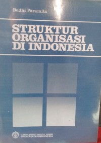 Image of Struktur organisasi di Indonesia