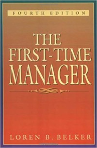 Image of The First-time manager