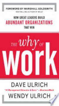 Image of The why of work